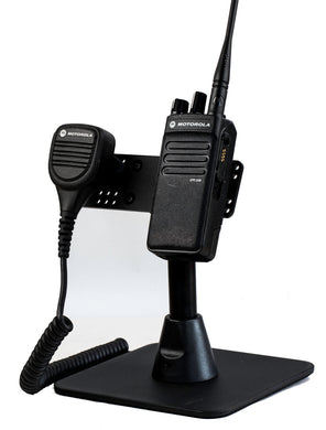LM-Base Base mount with mic hanger for All HT's And Speaker Mics