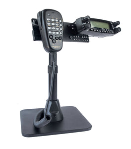 Base Mount With Microphone Holder For The Yaesu FT-857 FT-7800 FT-7900 FT-8800 FT-8900