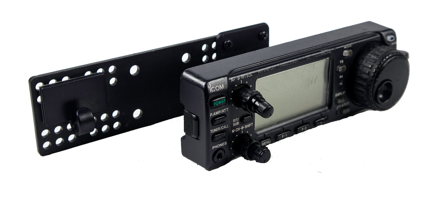 Car Console Dash and VSM Mount With Mic Hanger For Icom IC-706 IC-7000 IC-2820 ID-880 ID-4100