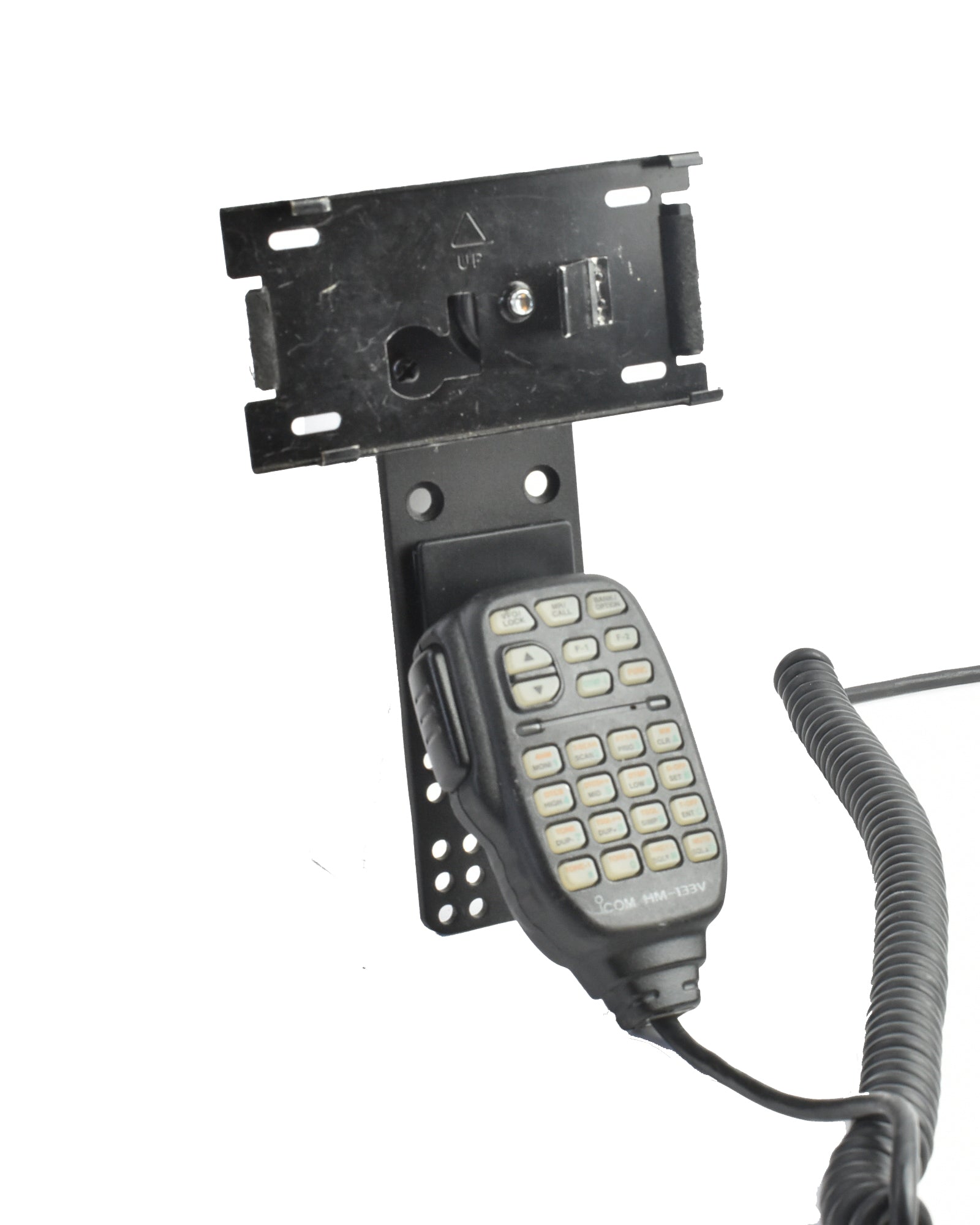 Swivel Remote Head Bracket With Mic Holder For Icom ID-4100 IC-706