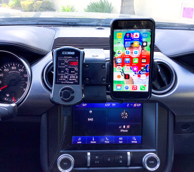 Cobb Tuner Mount With Smart-Phone Holder Extension Plate For Proclip or VSM Mount