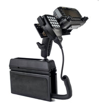 Load image into Gallery viewer, Car Seat Console Wedge Mount With Mic Hanger For The Kenwood TM-D710 TS-480 TM-V71 TM-D700 With Microphone Mount