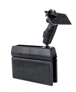 Wedge Car Seat Console Wedge Mount With Microphone Holder For The Yaesu FTM-100 FTM-300 FTM-350 FTM-400 FTM-500  FT-891