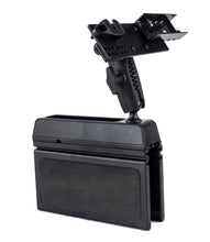 Load image into Gallery viewer, Car Seat Console Wedge Mount With Microphone Holder For The Yaesu FT-857 FT-7800 FT-7900 FT-8800 FT-8900