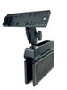 Wedge Car Seat Console Mount With Microphone Holder For The DR-735 Or DR-638 Remote Heads Only
