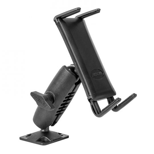 Charchendo Tablet Wall Mount For Homes, Factories Fits 4-13'' Devices, Universal Heavy Duty Tablet Phone Holder With Metal Base Compatible With IPad Pro 12.9/Air/Mini, Galaxy Tabs, Switch, Fire HD