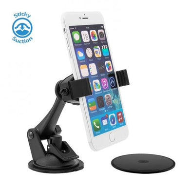 Mobile Grip 2 Phone Car Mount for iPhone 7, 6S, 6 Plus, 7, 6S, 6, 5S, Galaxy S7, S6, Note 5